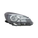 Scheinwerfer Rechts Toyota Yaris 2014-2016 – M. Linsenoptik Schwarze Parabolspiegelung, Originalnummer 811300DA30