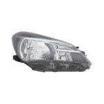 Scheinwerfer Rechts Toyota Yaris 2014-2016 – Schwarzer Reflektor, Originalnummer 811300DA10