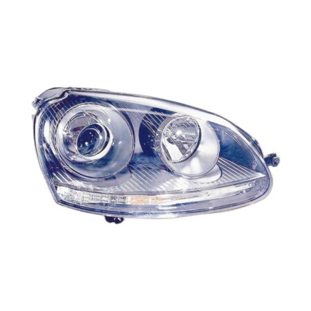 Faro Anteriore Destro Volkswagen Golf V 2003+ - Gti Xenon Parabola Cromato