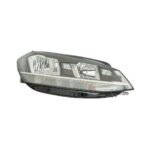Faro Anteriore Destro Volkswagen Golf Vii 2017+ - Parabola Nera A Led Con Motore