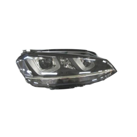Faro Anteriore Destro Volkswagen Golf Vii Gtd 2012+ - Xenon Parabola Nera Con Motore A Led Afs