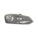 Faro Anteriore Destro Volkswagen Polo 2014-2016 – Comfort/Highline Modello Hella Con Motore Elettrico Cornice Nera
