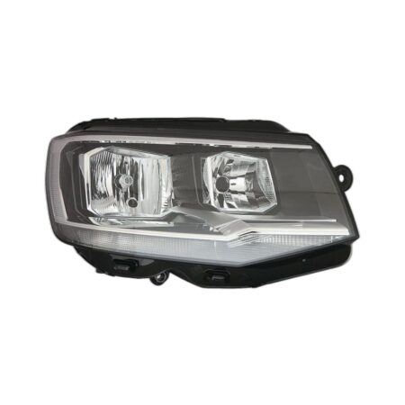 Faro Anteriore Destro Volkswagen T6 2015+ – Bordo Cromato (H7-H7) Con Motore