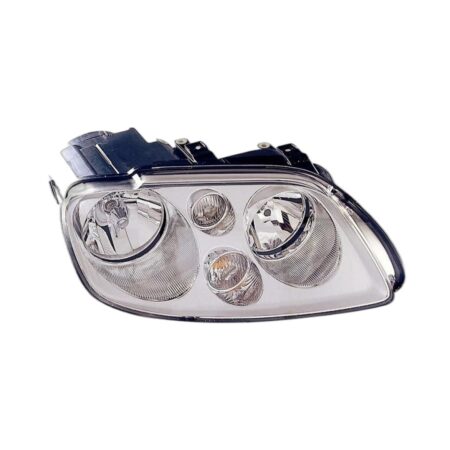 Faro Anteriore Destro Volkswagen Touran 2003-2005 - Parabola Cromata – Con Motorino Modello Al