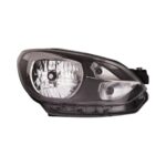 Scheinwerfer Rechts Volkswagen Up 2011+ - Schwarz, Originalnummer 1S1941016M, 1S1941016F