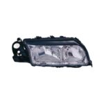 Faro Anteriore Destro Volvo S 1980+ - Regolazione Elettrico Cornice Cromata Interno