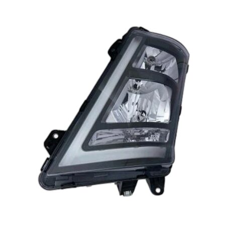 Faro Anteriore Sinistro Volvo Truck Fh12 - Fh13 - Fh16 2013+ - LED - Parabola Nera – Con Motore Parabola Nera A Led
