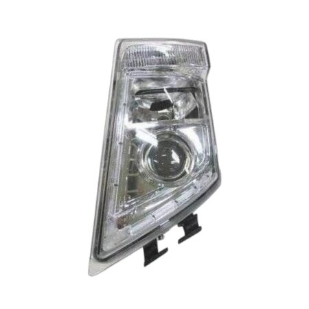 Faro Anteriore Sinistro Volvo Truck Fh16 2008-2019 - LED - Parabola Cromata - Elettrica