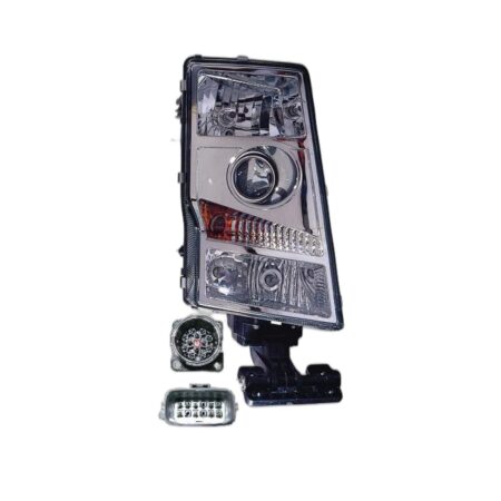 Faro Anteriore Destro Volvo Truck Fm-Fh 2002+ - Con Connettore Ovale E Rettangolare