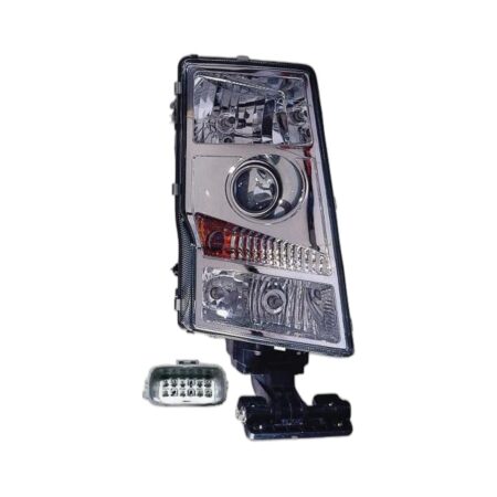 Faro Anteriore Destro Volvo Truck Fm-Fh 2002+ - Xenon Manuale Con Connettore Rettangolare