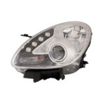 Faro Anteriore Sinistro Alfa Romeo Giulietta 2010+ - Parabola Cromata A Led Con Motore