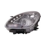 Faro Anteriore Sinistro Alfa Romeo Giulietta 2010+ - Parabola Nera A Led Con Motore