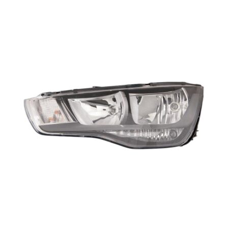 Faro Anteriore Sinistro Audi A1 2010-2013 - Parabola Nera Con Motore Elettrico Incluso
