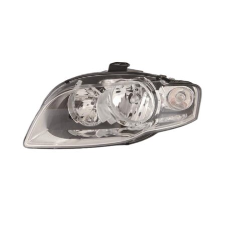 Faro Anteriore Sinistro Audi A4 2004-2006 - Freccia Bianca (trasparente) – Con Fanalino Bianco