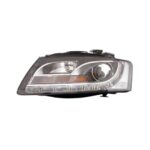 Faro Anteriore Sinistro Audi A5 Coup? 2007+ - - Sportback 2009 Xenon Con Motore Parabola Nera Modello Valeo Con Diurna Led
