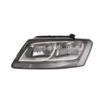 Scheinwerfer Links Audi Q5 2008-2011 – Mit Motor Schwarzer Reflektor, Originalnummer 8R0941029L, 8R0941029