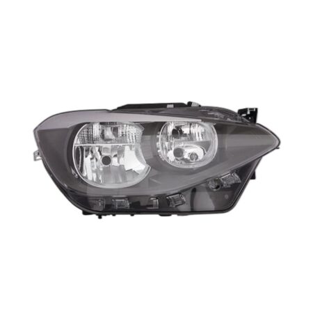 Faro Anteriore Sinistro BMW Serie 1 F20 5 Porte - F21 3 Porte 2012-2014 - Con Motore Parabola Nera