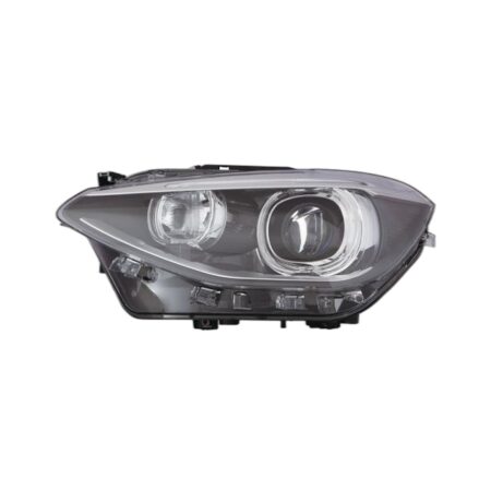 Faro Anteriore Sinistro BMW Serie 1 F20 5 Porte - F21 3 Porte 2012-2014 - Xenon A Led Con Motore Parabola Nera