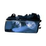 Faro Anteriore Sinistro BMW Serie 3 E36 95-97 Vetro Con Gocce H7-H7, originale 63128363495