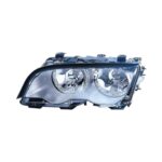 Faro Anteriore Sinistro BMW Serie 3 E46 2001 - Coupe' Parabola Silver Con Motore