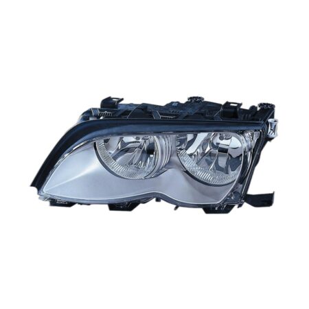 Faro Anteriore Sinistro BMW Serie 3 E46 2002+ – Silver) Con Motore