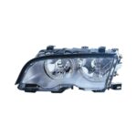 Scheinwerfer Links BMW Serie 3 E46 (Silberrahmen) – Mit Motor, Originalnummer 63126908215
