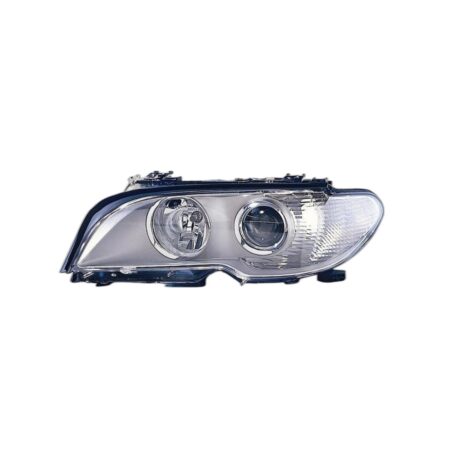 Faro Anteriore Sinistro BMW Serie 3 E46 Coupe' 2003+ - Parabola Cromata – Parabola Cromata Fanalino Bianco