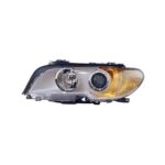 Faro Anteriore Sinistro BMW Serie 3 E46 Coupe' 2003+ - Xenon Parabola Cromata Fanalino Ar