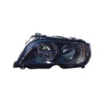Faro Anteriore Sinistro BMW Serie 3 E46 Coupe' 2003+ - Xenon Parabola Nera Indicatore Bianco