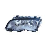 Scheinwerfer Links BMW Serie 3 E46 Coupe' (Silberrahmen) – Mit Motor, Originalnummer 63126908223