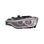 Faro Anteriore Sinistro BMW Serie 3 F30 - F31 2012-2014 - Bixeno A Led Parabola Nera Con Motore