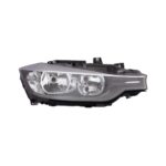 Faro Anteriore Sinistro BMW Serie 3 F30 - F31 2012-2014 - Parabola Nera Con Motore