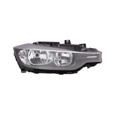 Faro Anteriore Sinistro BMW Serie 3 F30 - F31 2012-2014 - Parabola Nera Con Motore