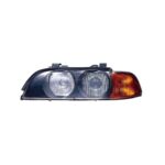 Faro Anteriore Sinistro BMW Serie 5 E39 C/Lenticolare Xenon Fan. Arancio