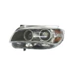 Faro Anteriore Sinistro BMW X1 E84 2012+ - Xenon A Led Con Motore Parabola Nera