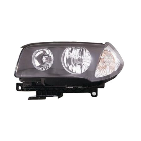 Faro Anteriore Sinistro BMW X3 2004-2005 – Bianco Parabola Nera Con Motore