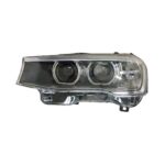 Scheinwerfer Links BMW X3 F-25 2014+ – Bixeo Schwarzer Reflektor Mit Motor Mit LED-Tagfahrlicht, Originalnummer 63117401131