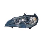 Faro Anteriore Sinistro BMW X5 E70 2006-2009 - Xenon Tecnologia Celis Con Motore Parabola Nera