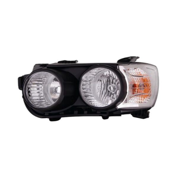 Faro Anteriore Sinistro Chevrolet Aveo 2011+ - Parabola Nera