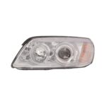 Faro Anteriore Sinistro Chevrolet Captiva 2006-2010 - Parabola Cromata Con Motore