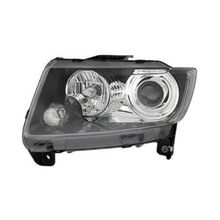 Faro Anteriore Sinistro Chrysler Jeep Compass 2011+ - Parabola Nera
