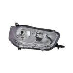 Faro Anteriore Sinistro Citroen C-Elysee 2012-2016 - Con Luce Diurna Parabola Cromata