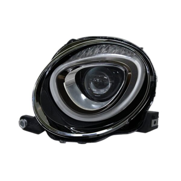 Faro Anteriore Sinistro FIAT 500 2015+ - Con Motore Parabola Nera
