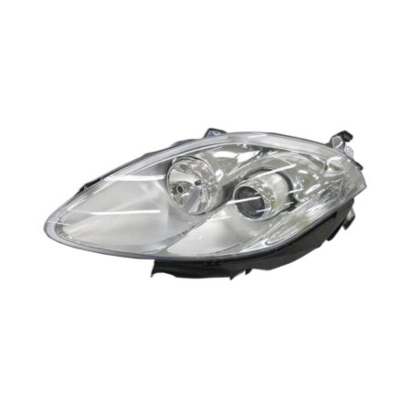 Faro Anteriore Sinistro FIAT Bravo 2007-2009 - Parabola Cromata – Indicatore Di Direzionale Bianco