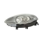 Faro Anteriore Sinistro FIAT Bravo 2010+ - Parabola Grigio Scura Indicatore Di Direzionale Bianco