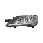 Faro Anteriore Sinistro FIAT Ducato 2014+ - - Citroen Jumper 2014 Parabola Cromata Con Motore