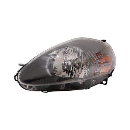 Faro Anteriore Sinistro FIAT Grande Punto 2008+ - Parabola Grigio Scura Con Motore 7Pin
