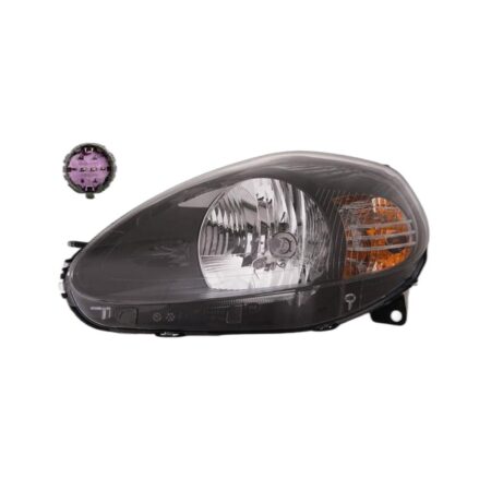 Faro Anteriore Sinistro FIAT Grande Punto 2008+ - Parabola Nera