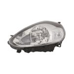 Scheinwerfer Links FIAT Grande Punto Evo 2009+ – Verchromte Parabel Mit Elektromotor Inklusive, Originalnummer 51855644