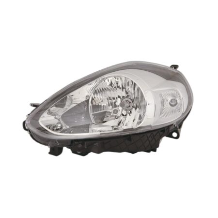 Faro Anteriore Sinistro FIAT Grande Punto Evo 2009+ – Parabola Cromata Con Motore Elettrico Inclusoet